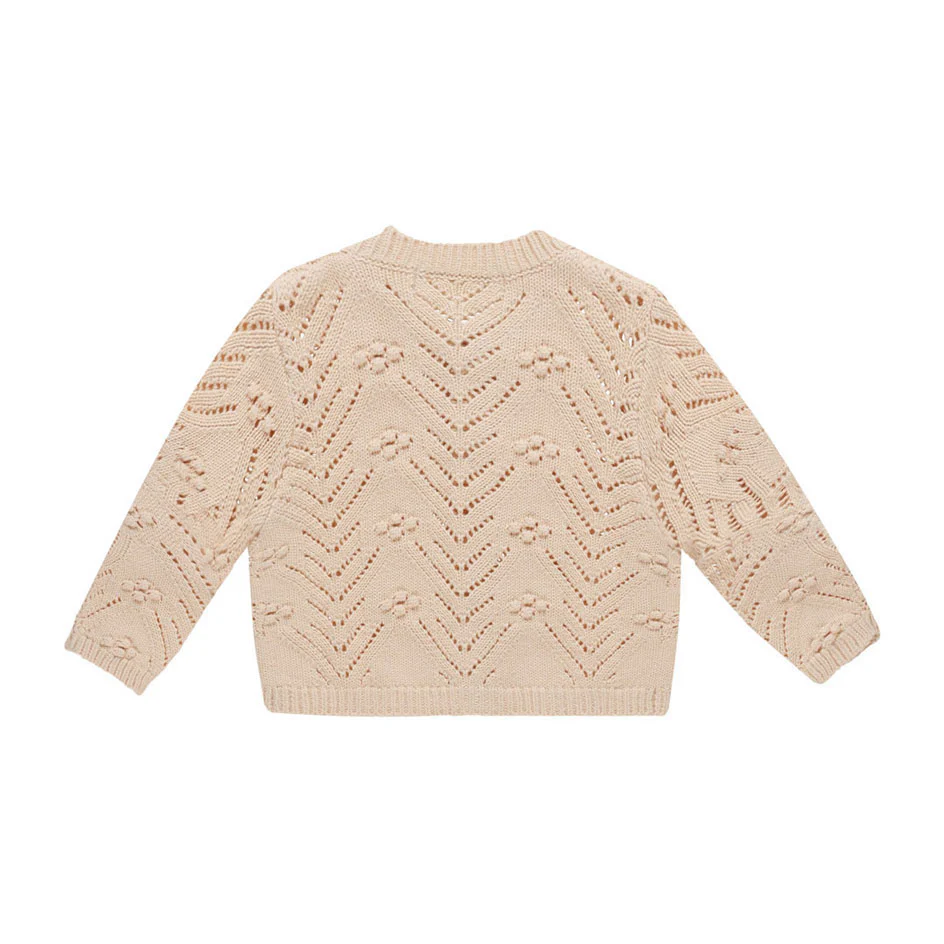 Quincy Mae Shell Knit Cardigan - Image 2