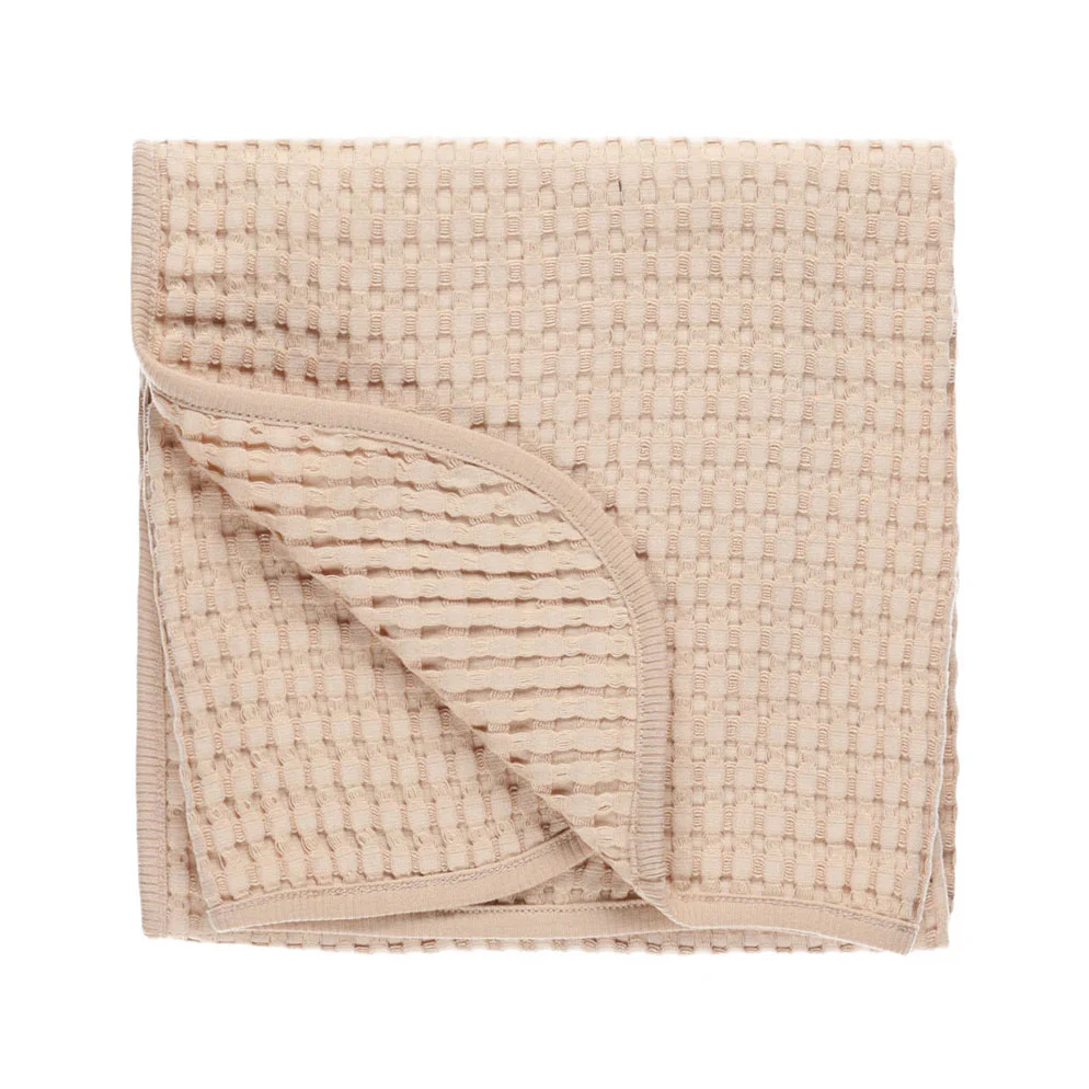 Quincy Mae Shell Waffle Baby Blankets - Image 2