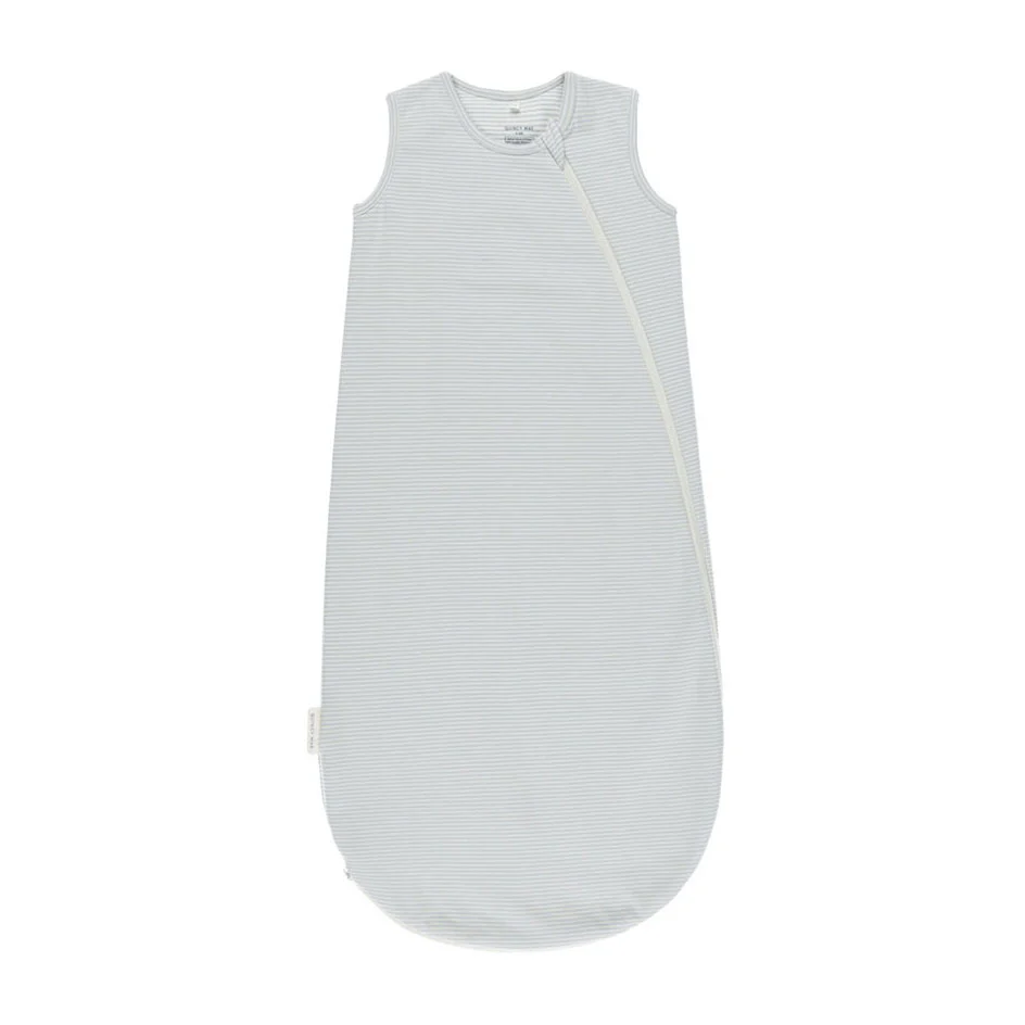 Quincy Mae Sky Micro Stripe Jersey Sleep Bag