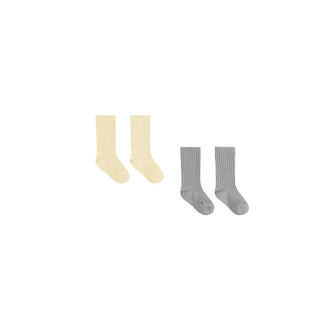 Quincy Mae Sky, Yellow Sock Set