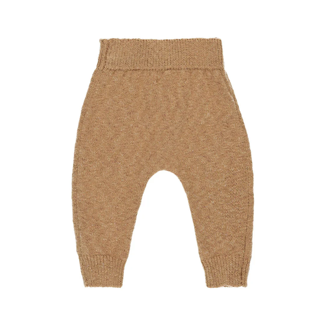 Quincy Mae Speckled Golden Knit Pant - Image 3