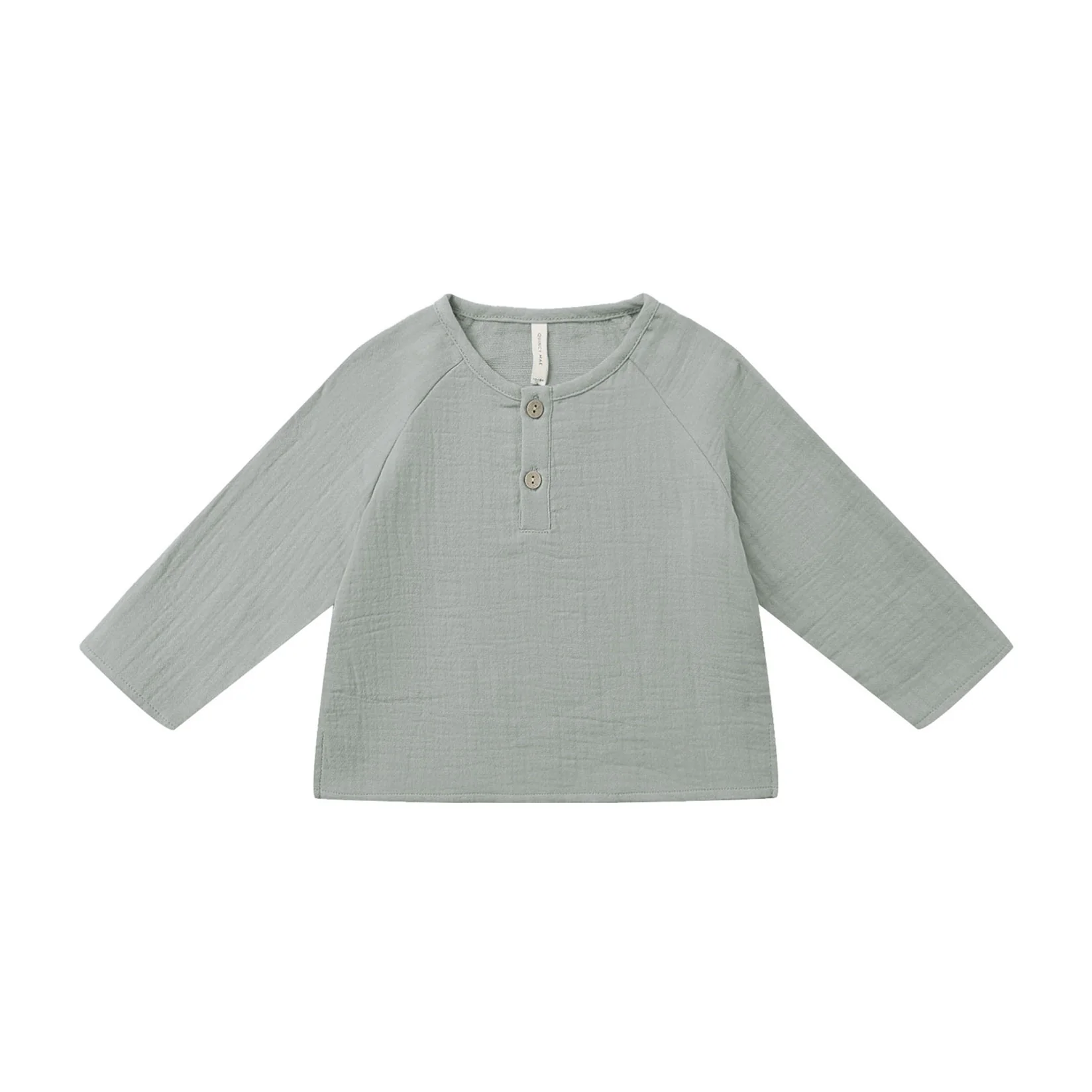 Quincy Mae Steel Blue Zion Shirt