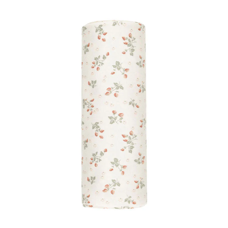 Quincy Mae Strawberries Bamboo Swaddle