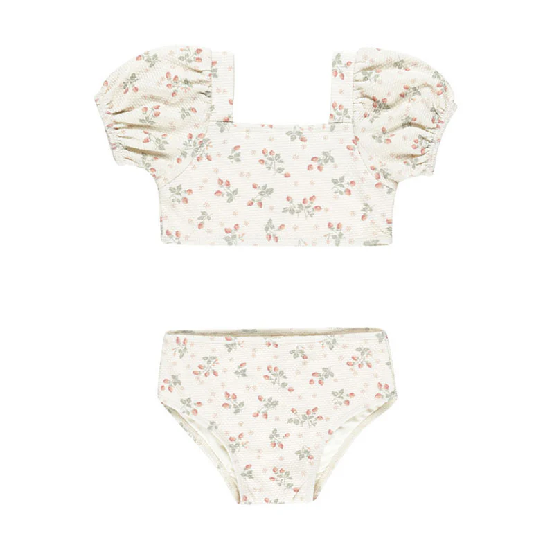 Quincy Mae Strawberries Zippy Two-Piece