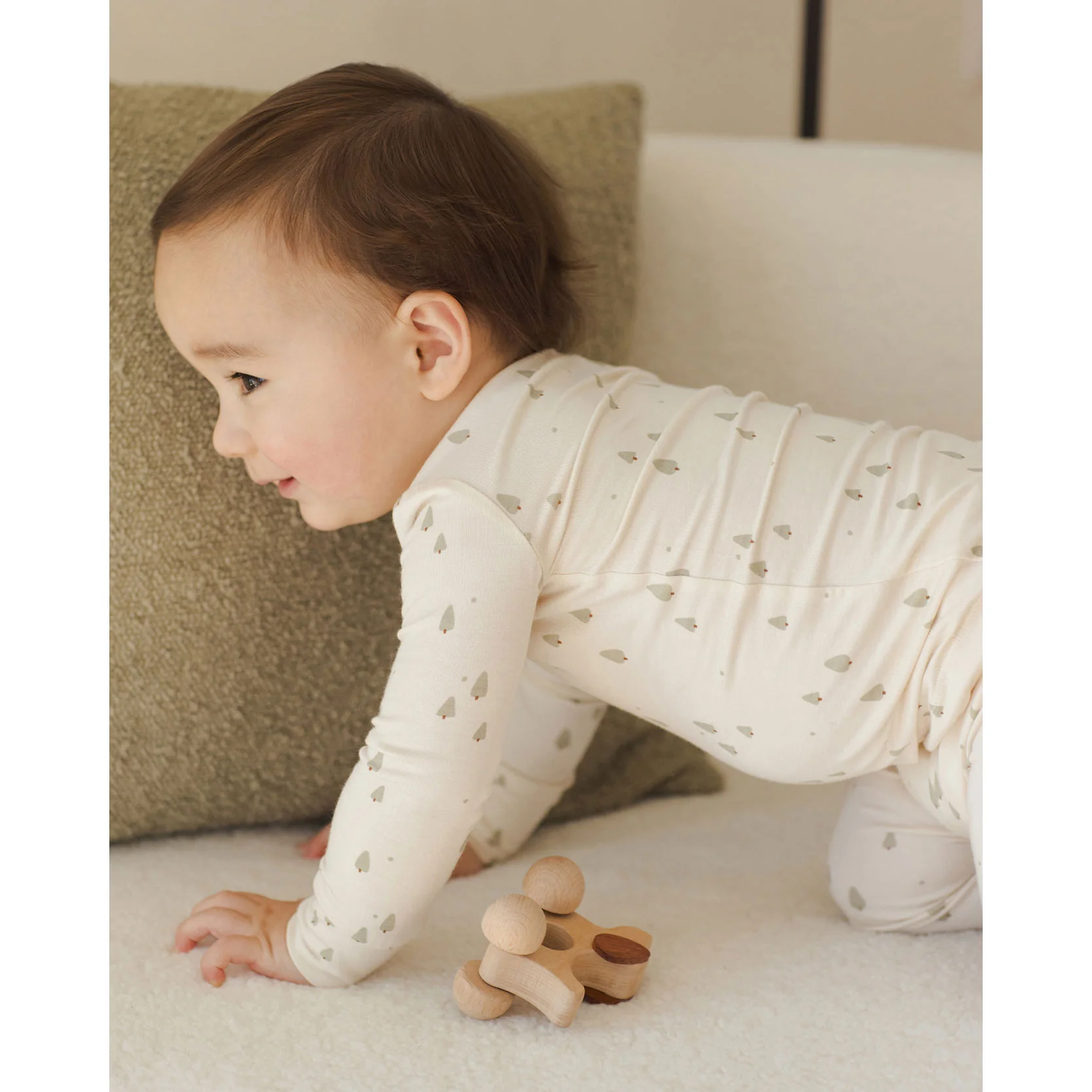 Quincy Mae Trees Bamboo Pajamas Set - Image 3