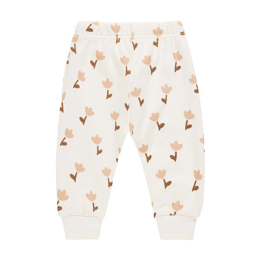 Quincy Mae Tulips Relaxed Fleece Sweatpants - Image 2