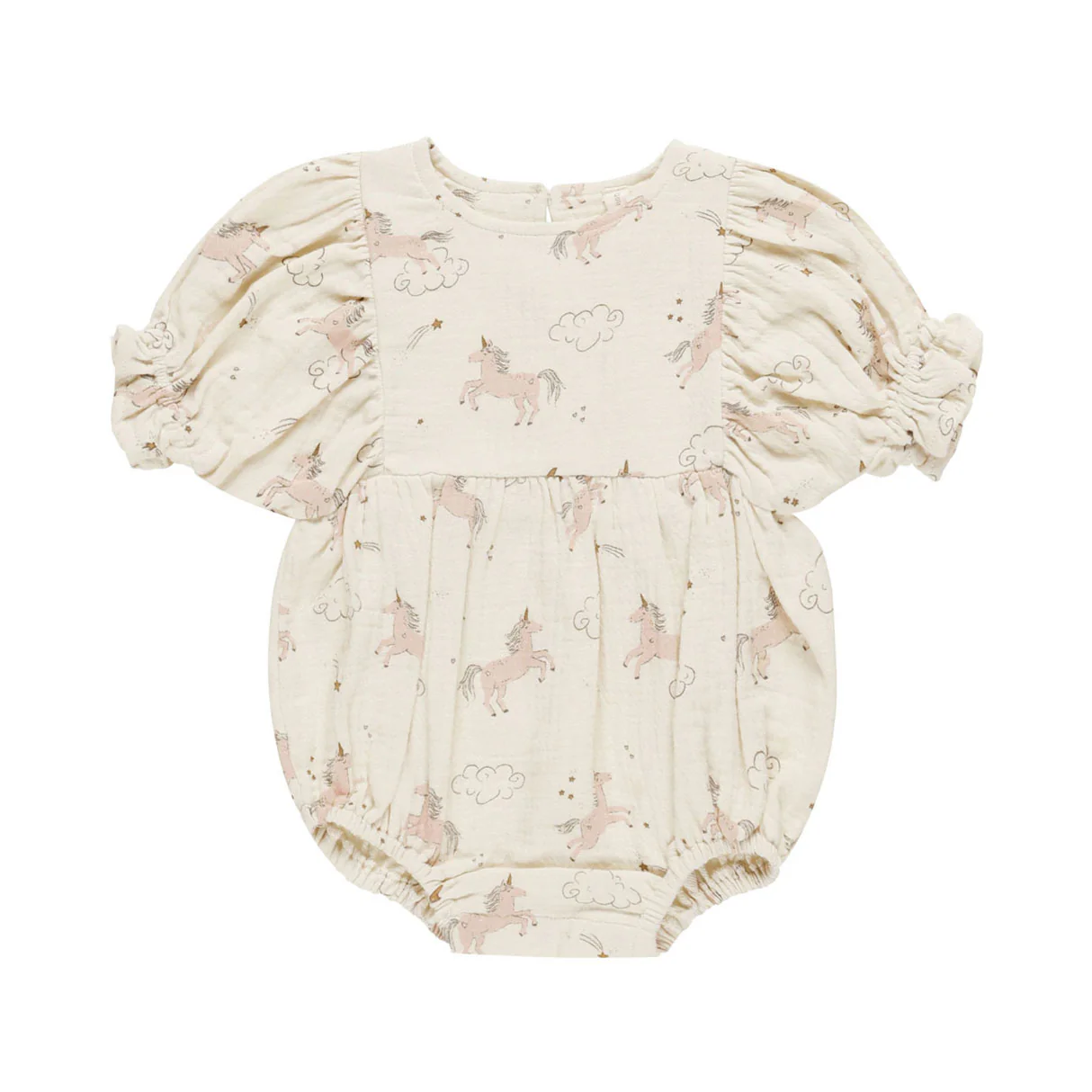 Quincy Mae Unicorn Cosette romper