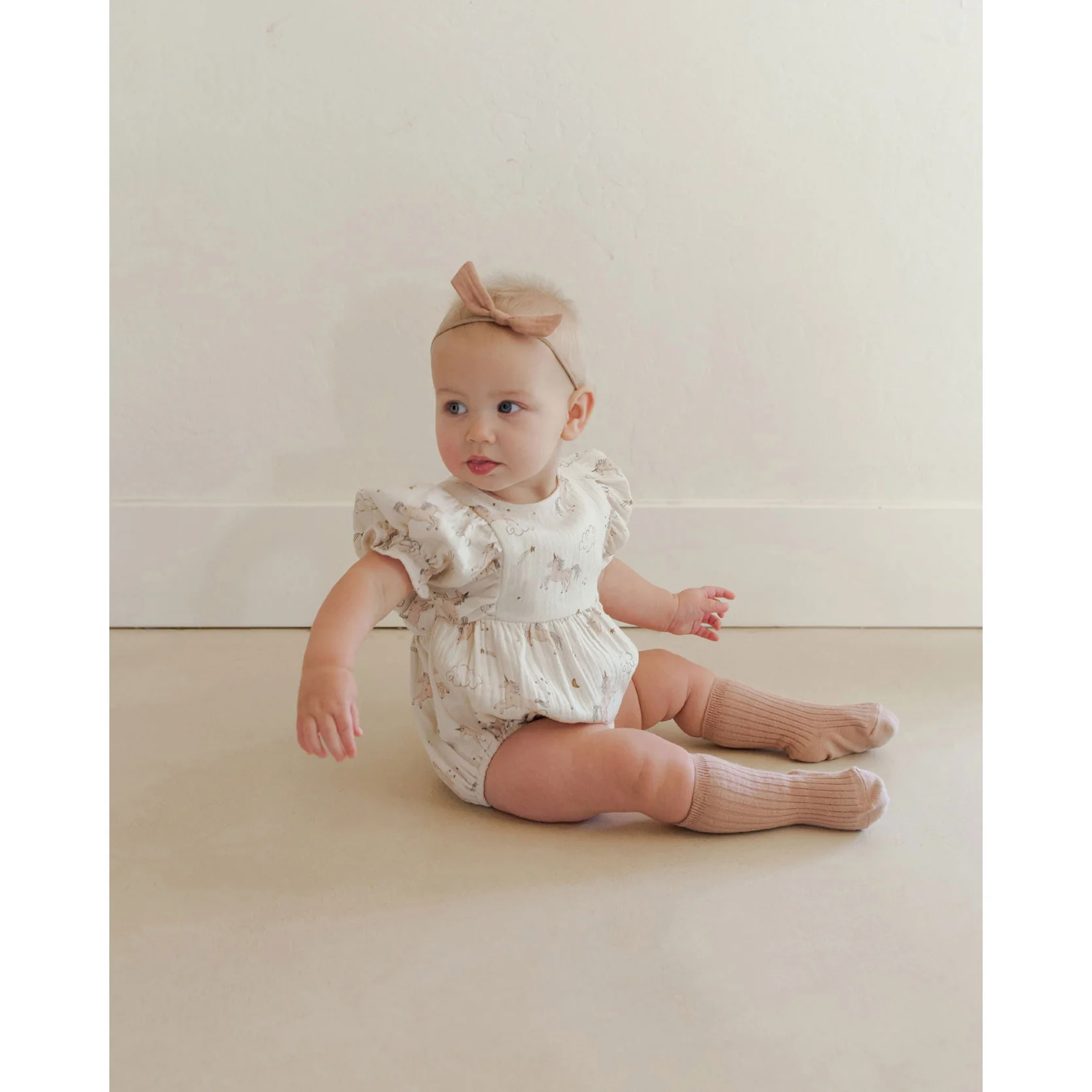 Quincy Mae Unicorn Cosette romper - Image 2