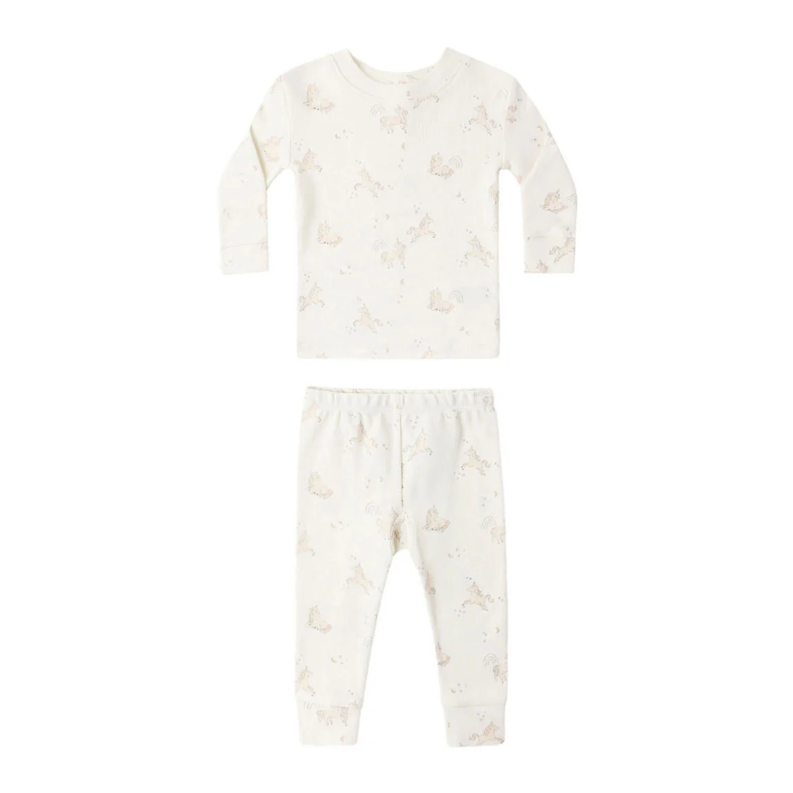 Quincy Mae Unicorns Jersey Pajama Set