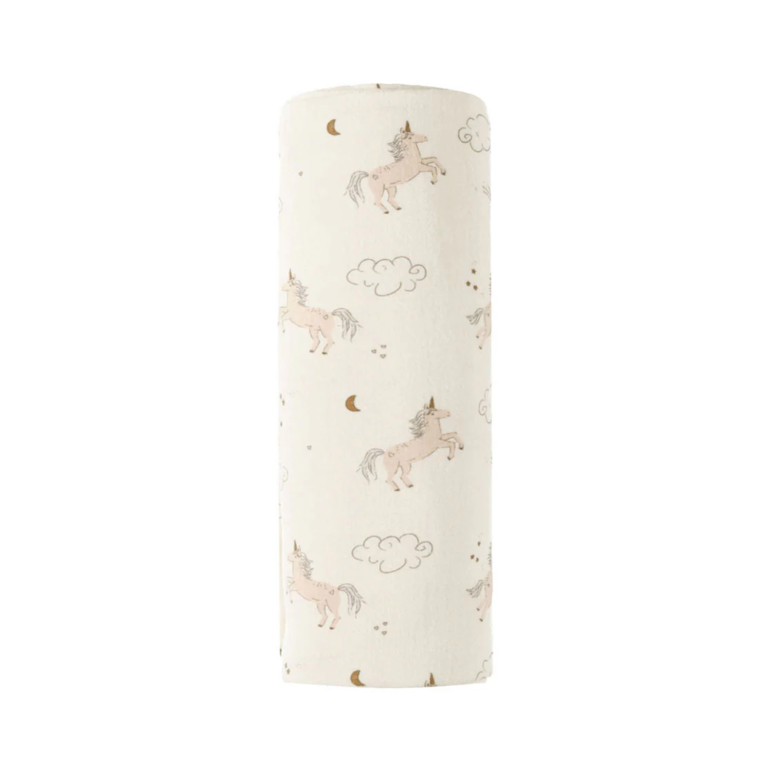 Quincy Mae Unicorns Woven Swaddle