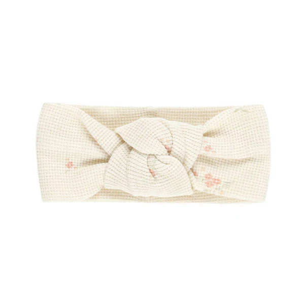 Quincy Mae Vintage Rose Knotted Headband