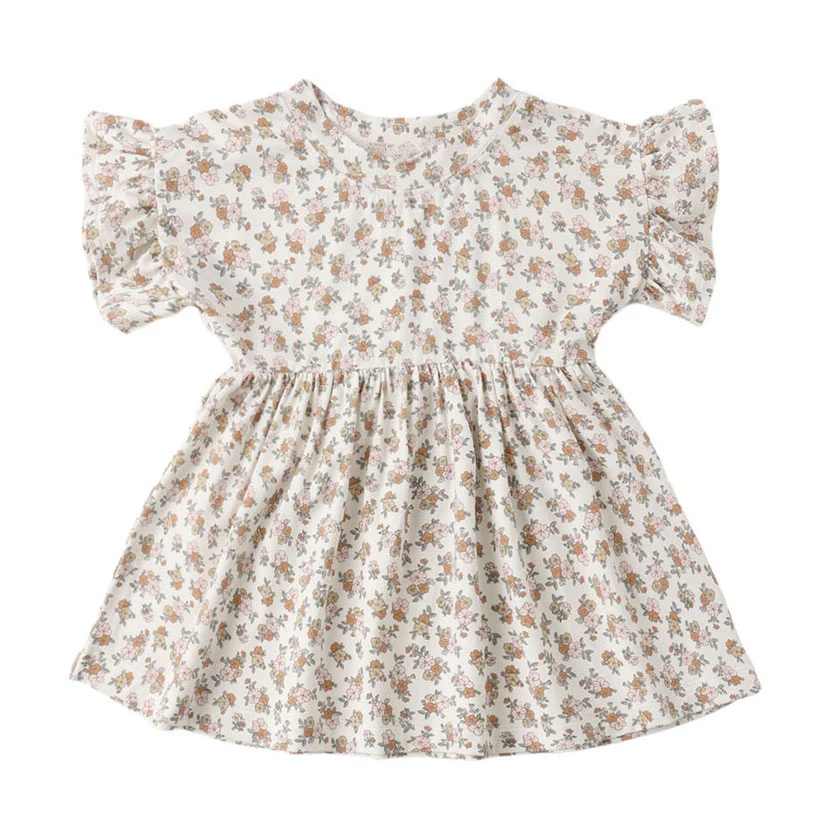 Quincy Mae Wildflower Bamboo Babydoll Dress