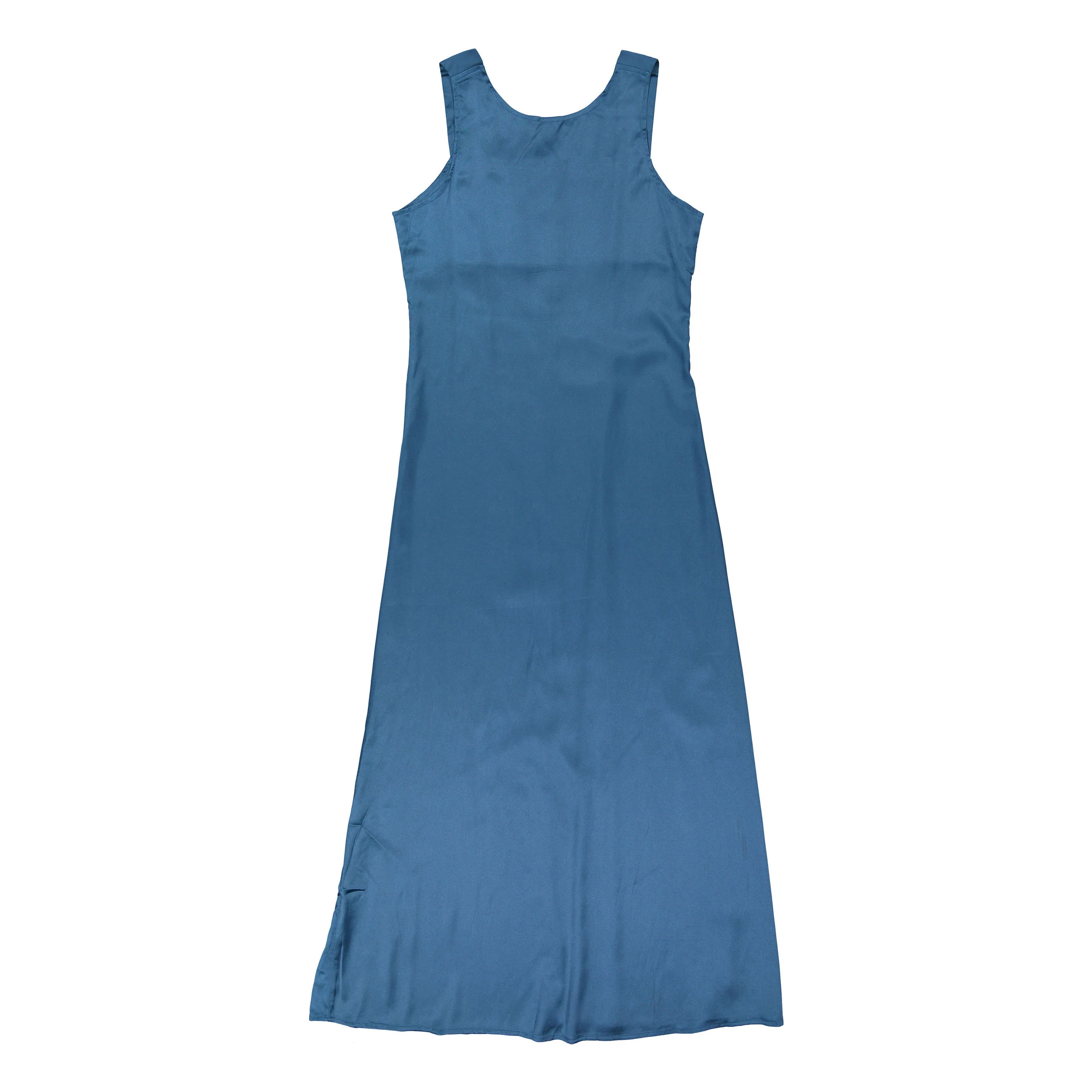 ROWE Blue  Dress with Knit Overlay - Image 2