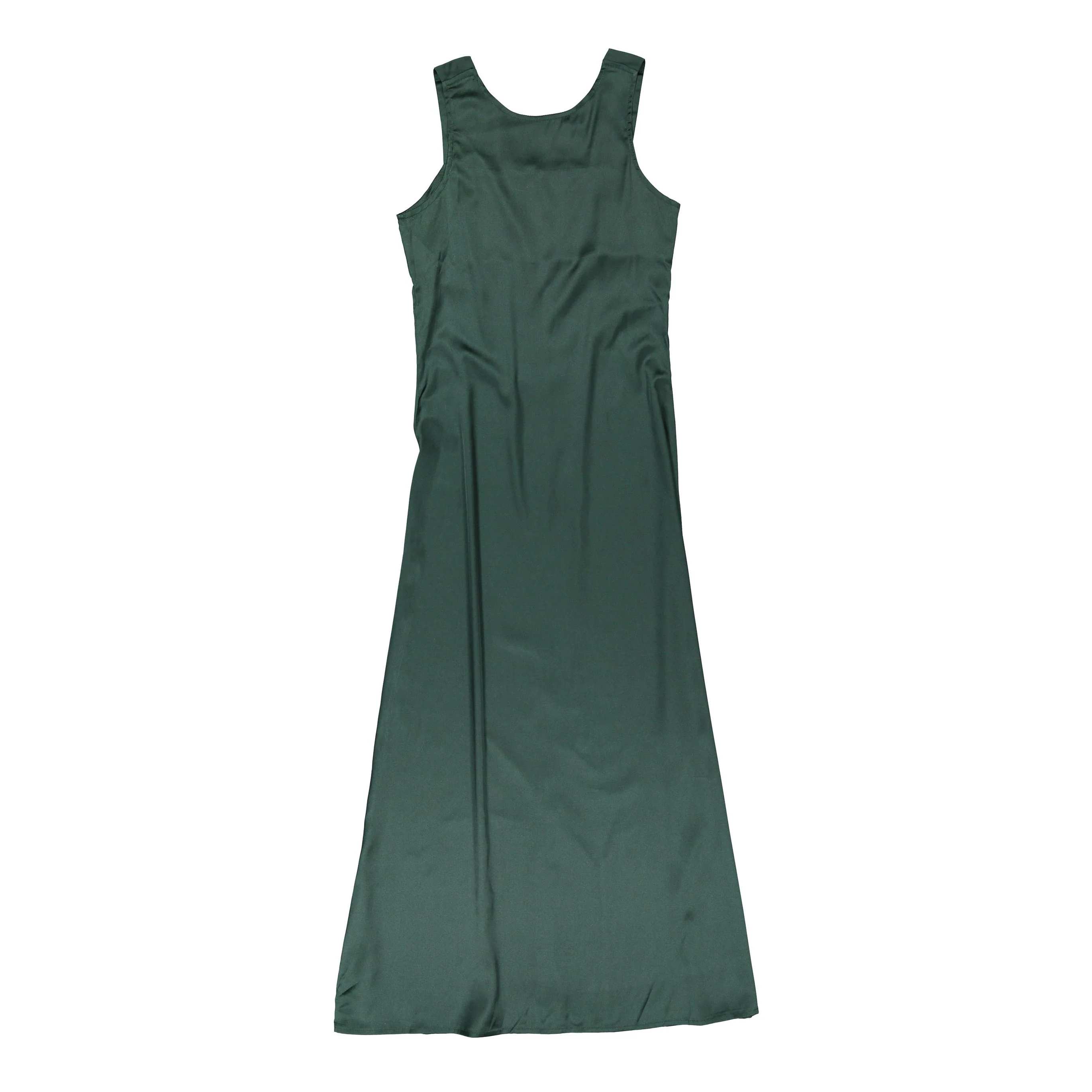 ROWE Emerald Green Dress with Knit Overlay - Image 2