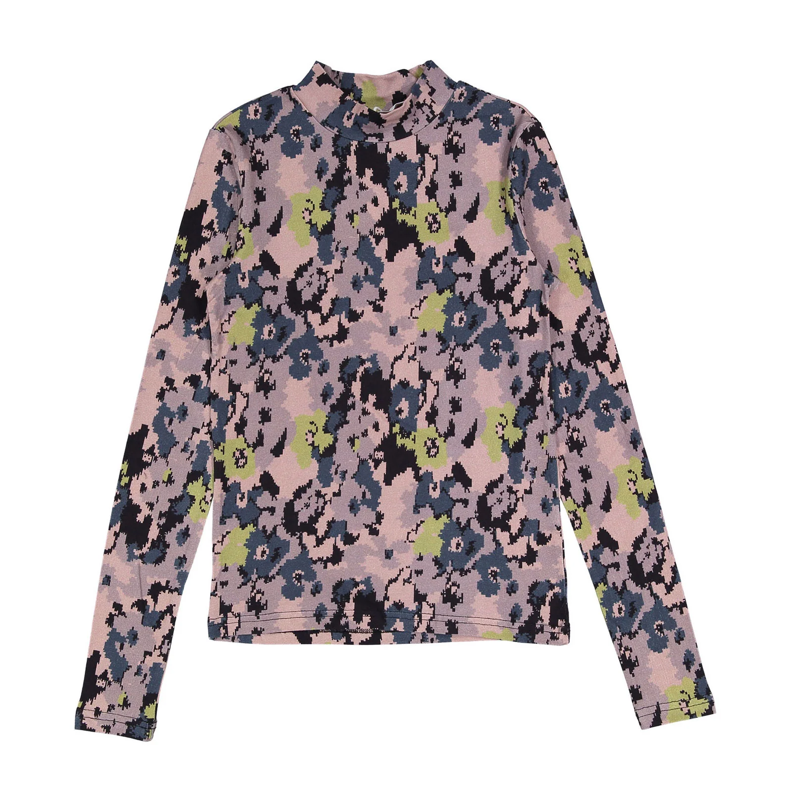 ROWE Floral Turtleneck