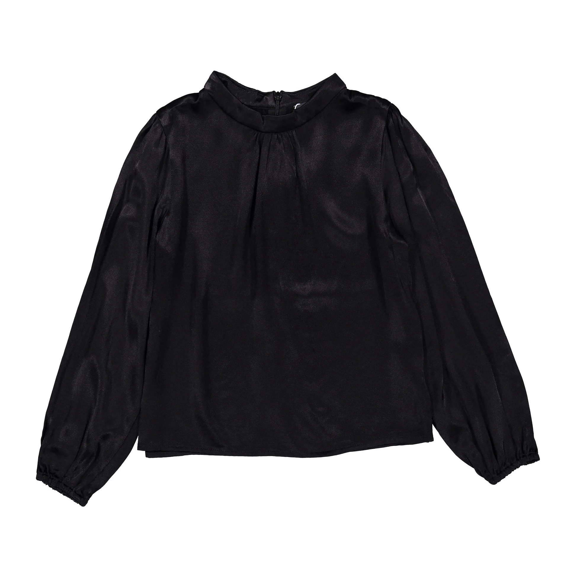 ROWE Black Silky Blouse