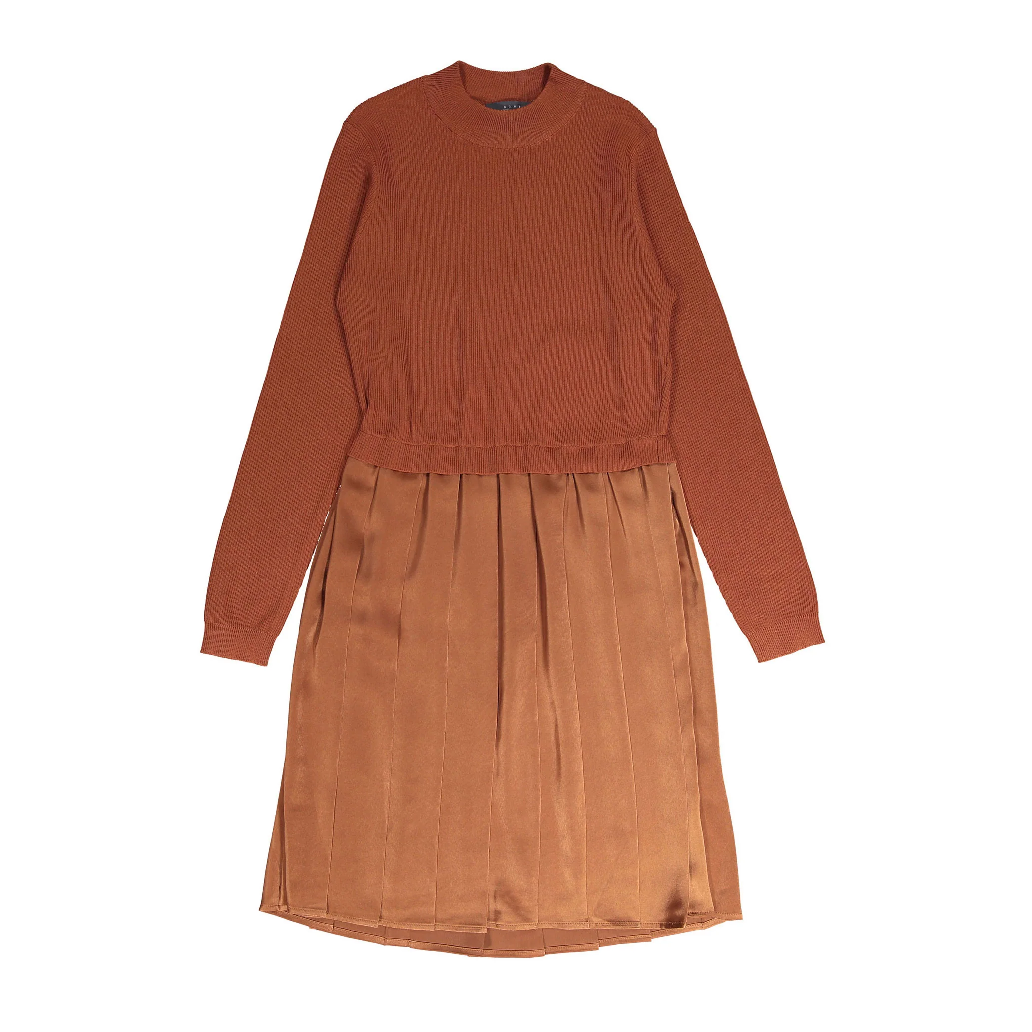 ROWE Rust Knit Dress