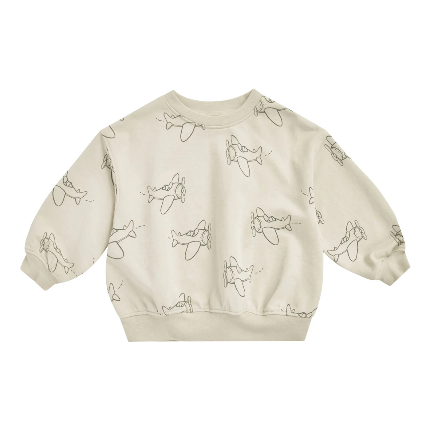 Rylee and Cru Airplanes Relaxed Sweatshirt