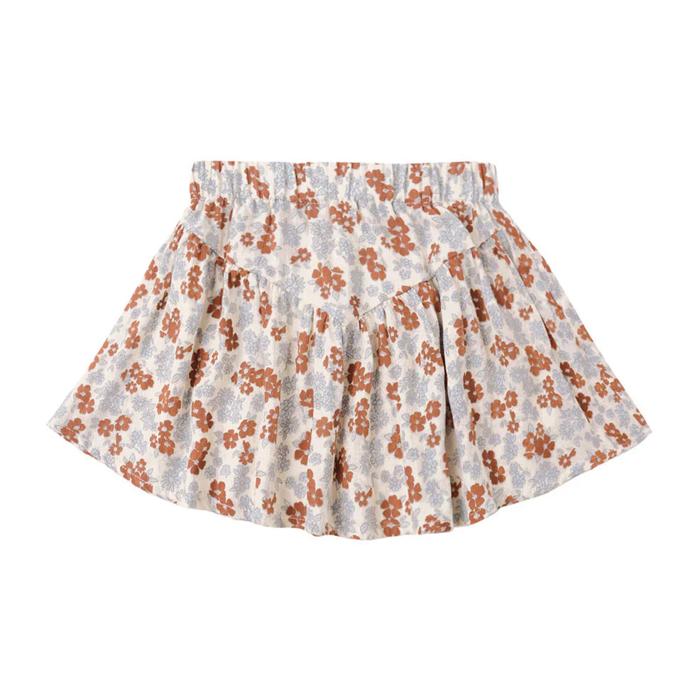 Rylee and Cru Americana Floral Sparrow Skirt