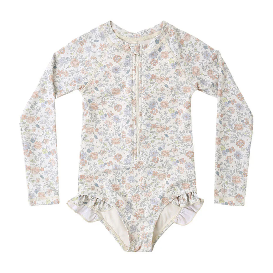 Rylee and Cru  Bloom Rashguard One-Piece