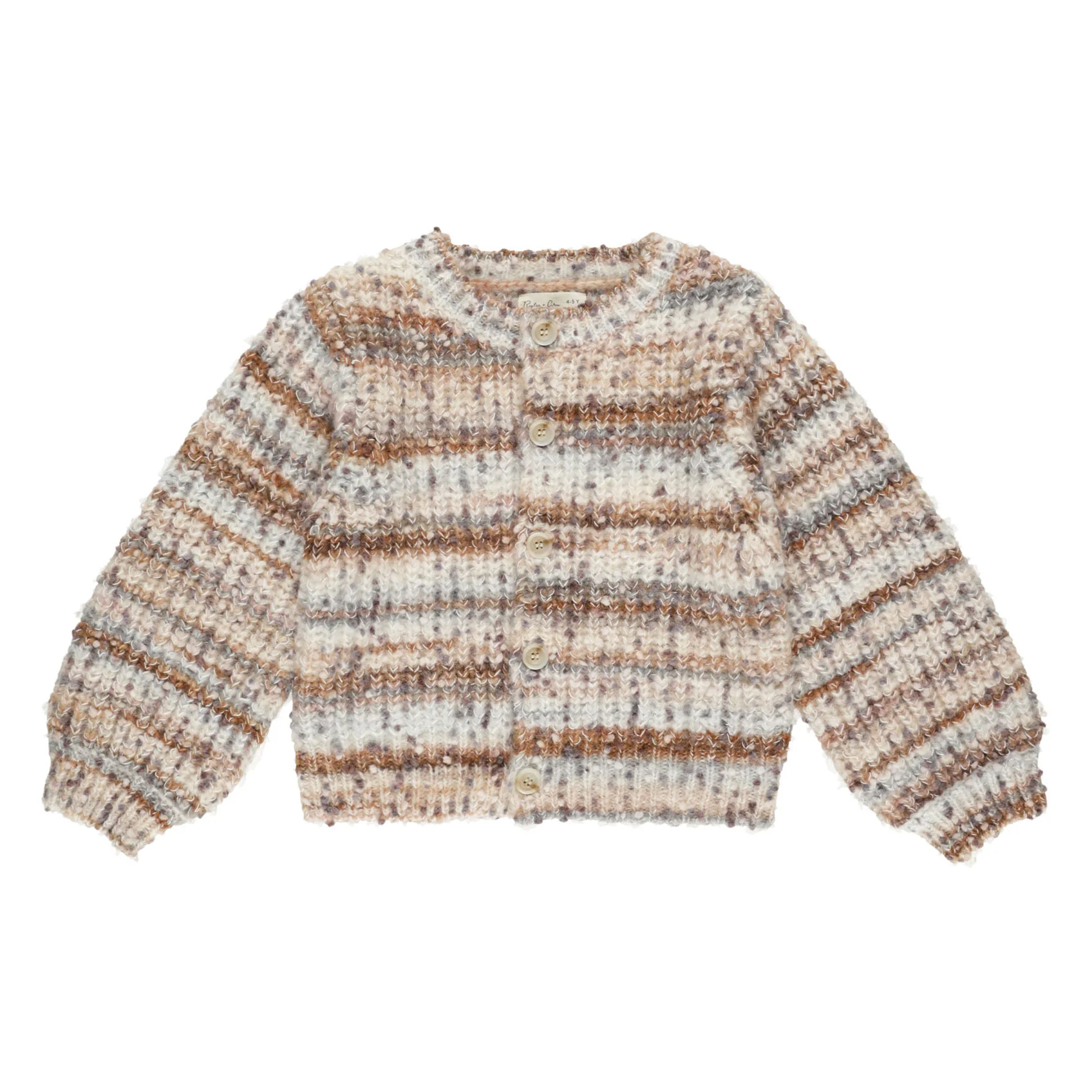 Rylee and Cru Blue Multi-Stripe Cheyenne Cardigan