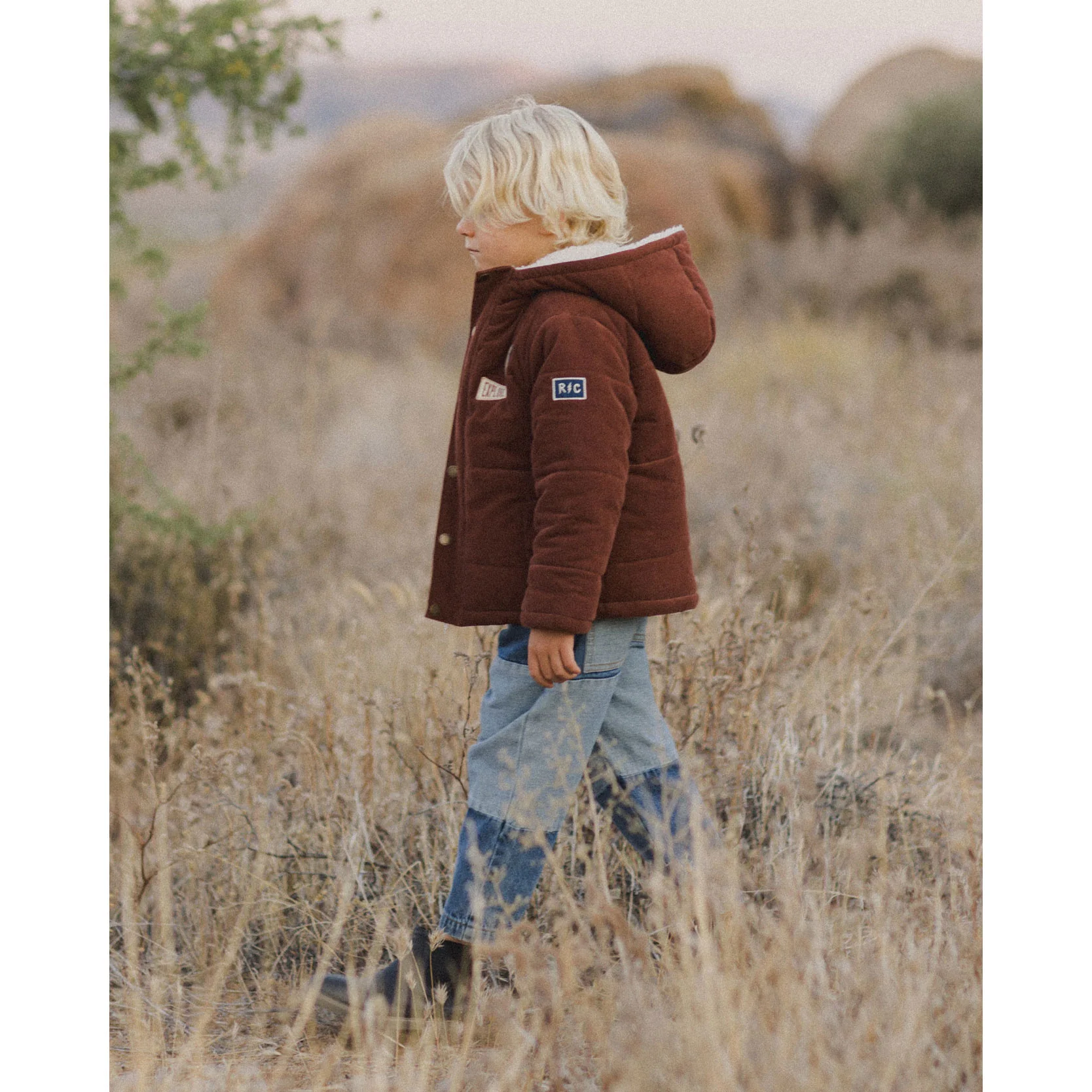 Rylee and Cru Brick Cord Puffer Jacket - Image 3