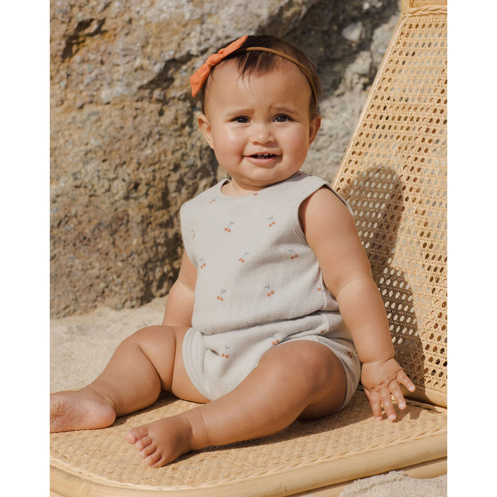 Rylee and Cru Cherries Cinch Playsuit - Image 2