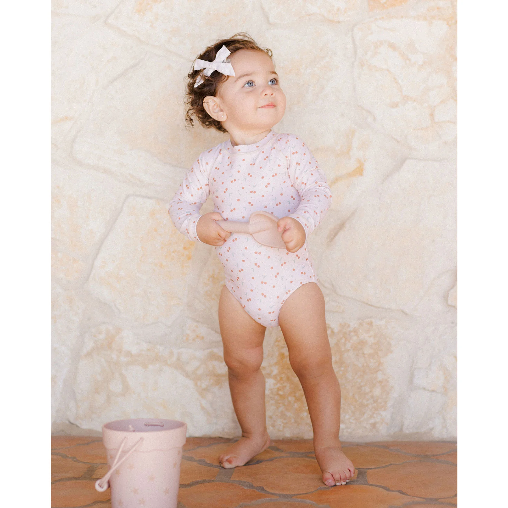 Rylee and Cru Cherries Delphine Rashguard One-Piece - Image 2