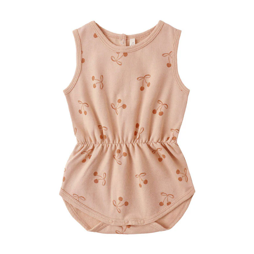 Rylee and Cru  Cherry Bows Cinch Playsuit