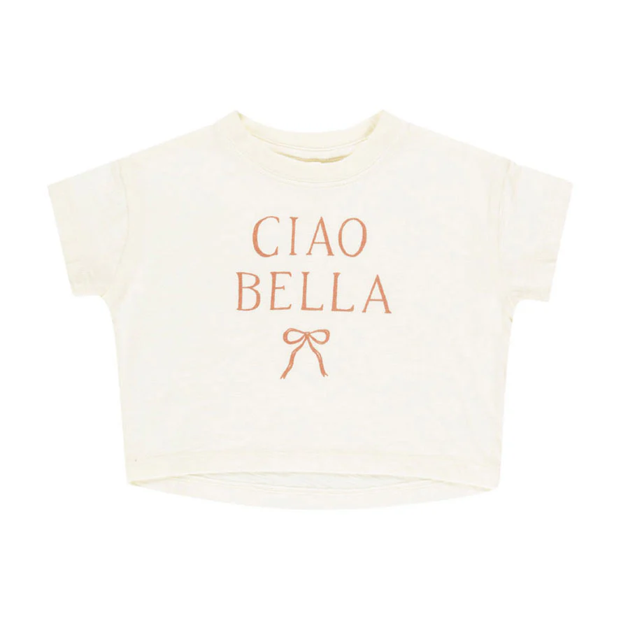Rylee and Cru Ciao Bella Boxy Tee