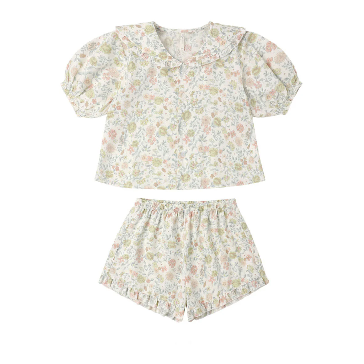 Rylee and Cru  Citron Bloom Delilah Pajama Set