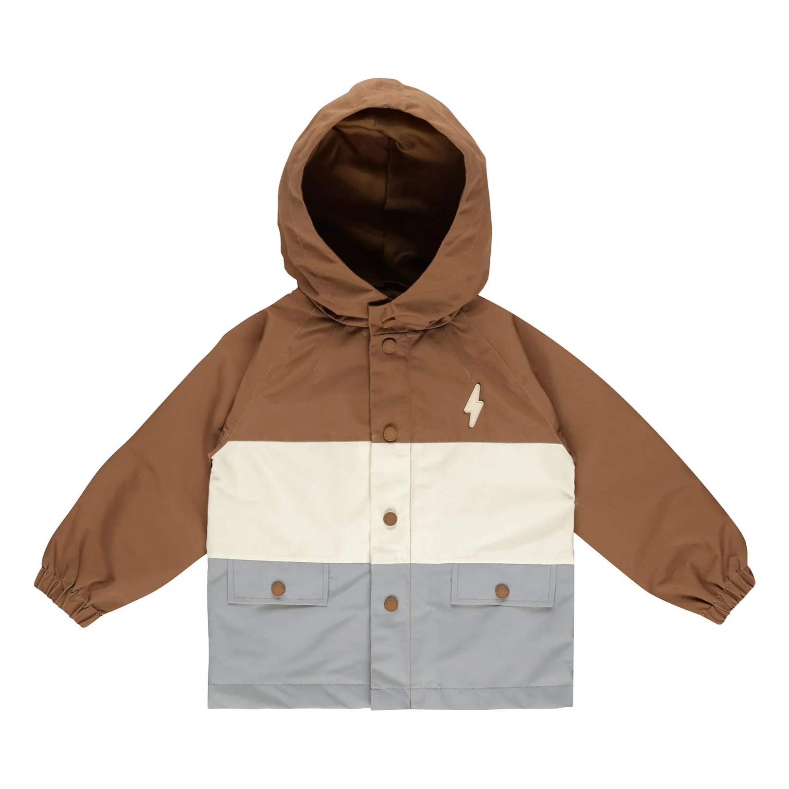 Rylee and Cru Color Block Raincoat