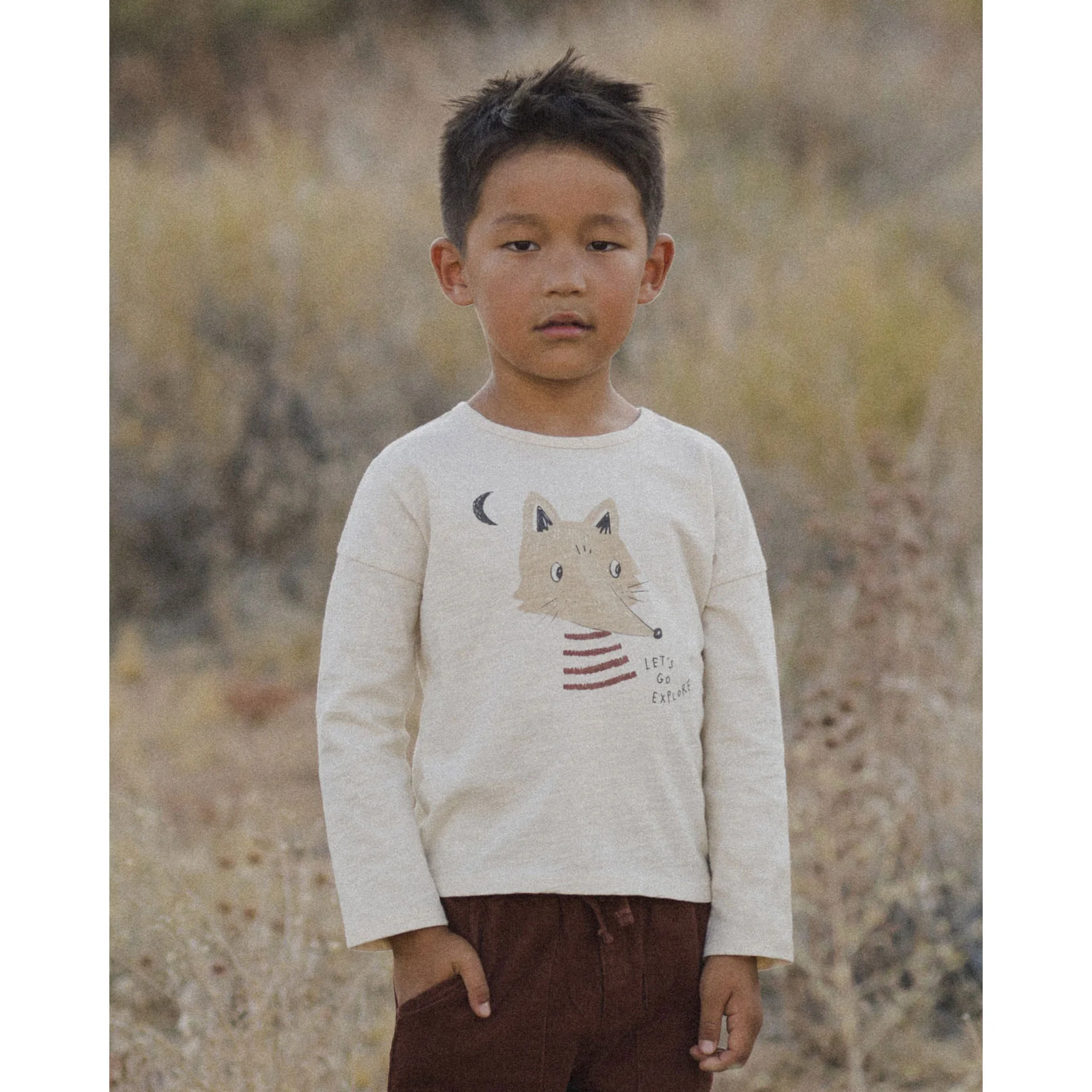 Rylee and Cru Coyote Long Sleeve Tee - Image 2