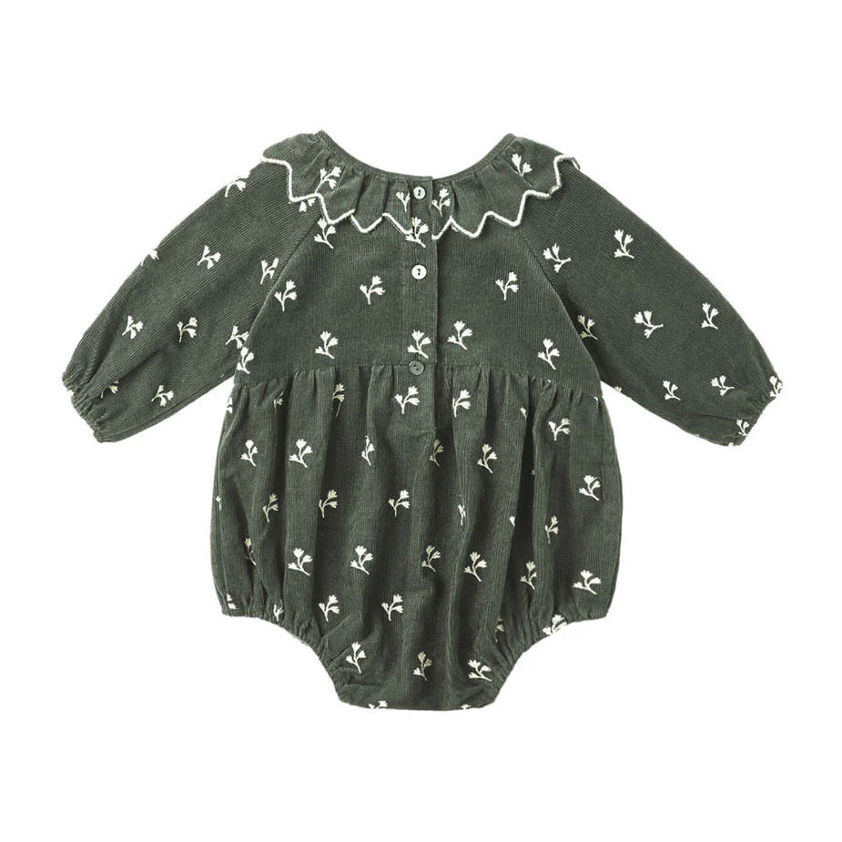 Rylee and Cru Evergreen Blossom Freya Romper - Image 2