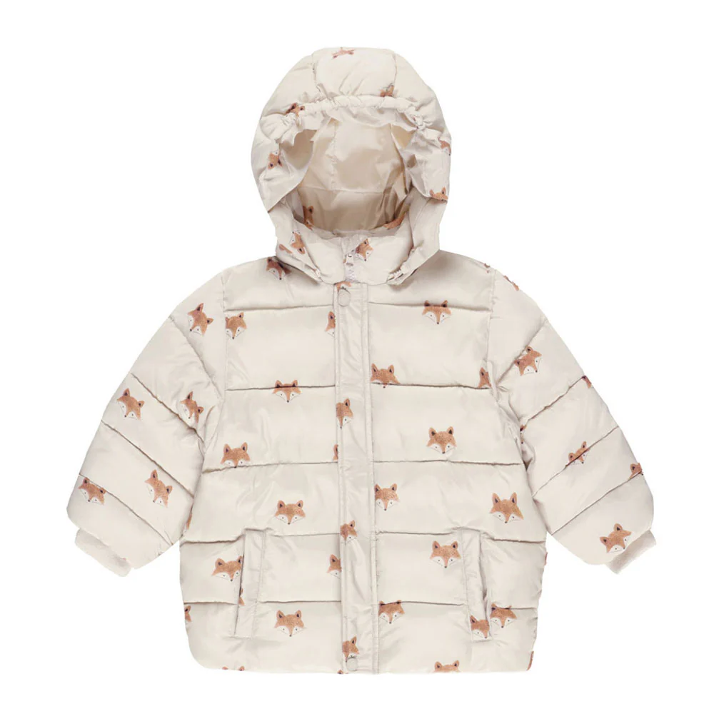 Rylee and Cru Foxes Puffer Jacket