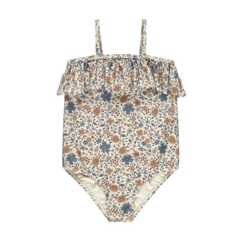 Rylee and Cru Gardenia Ruffle One-Piece