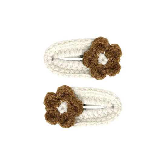 Rylee and Cru Golden Crochet Clips