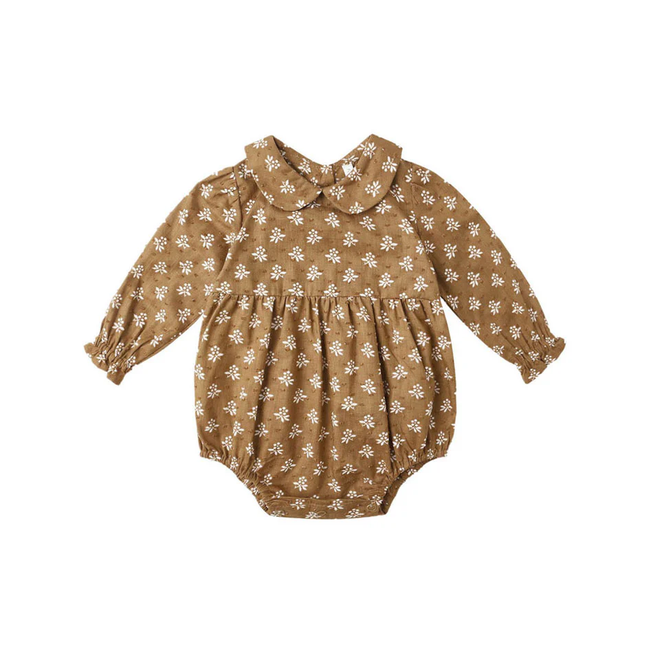 Rylee and Cru Golden Fleur Cora Romper