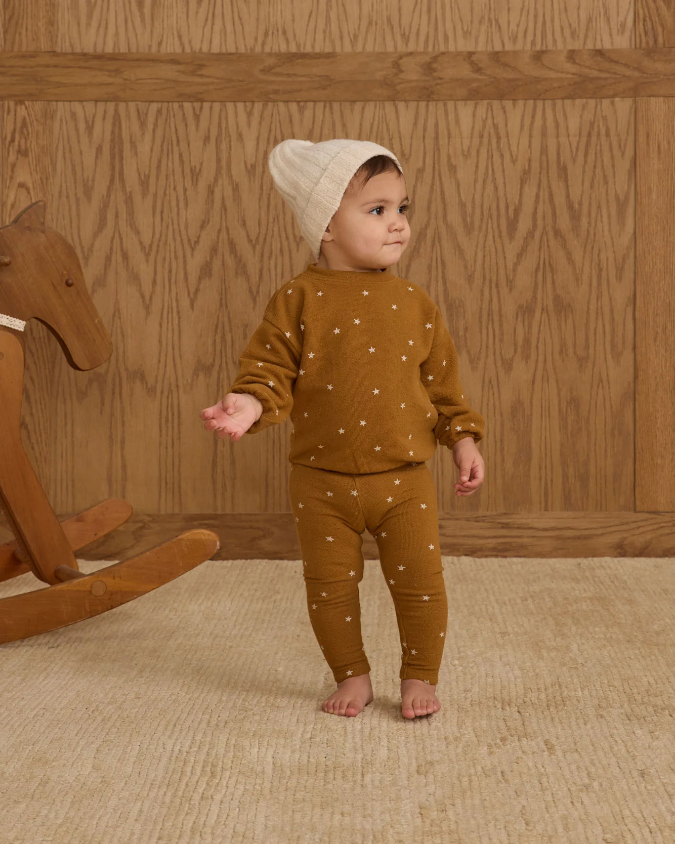 Rylee and Cru Golden Stars Spongey Knit Set - Image 2