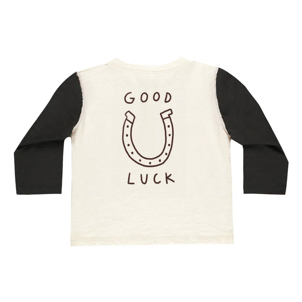 Rylee and Cru Good Luck Henley Long Sleeve Tee - Image 2