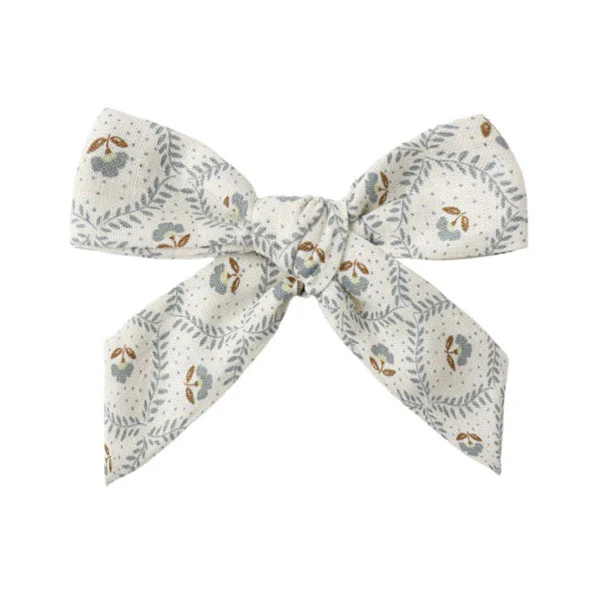 Rylee and Cru  Green Fleur Bow