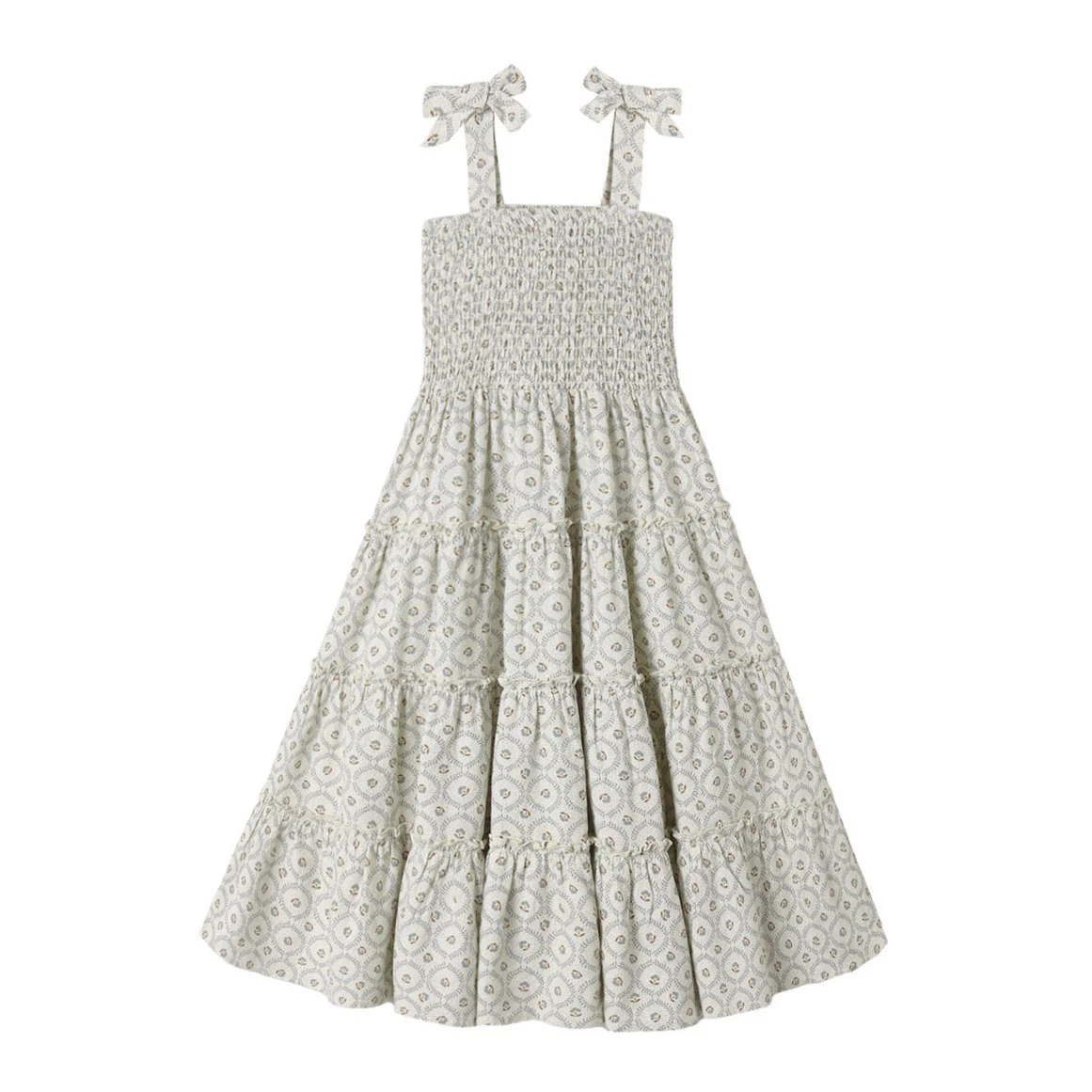 Rylee and Cru Green Fleur Taylor Dress
