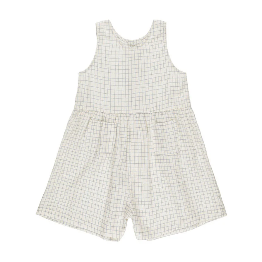 Rylee and Cru Grid Dani Romper