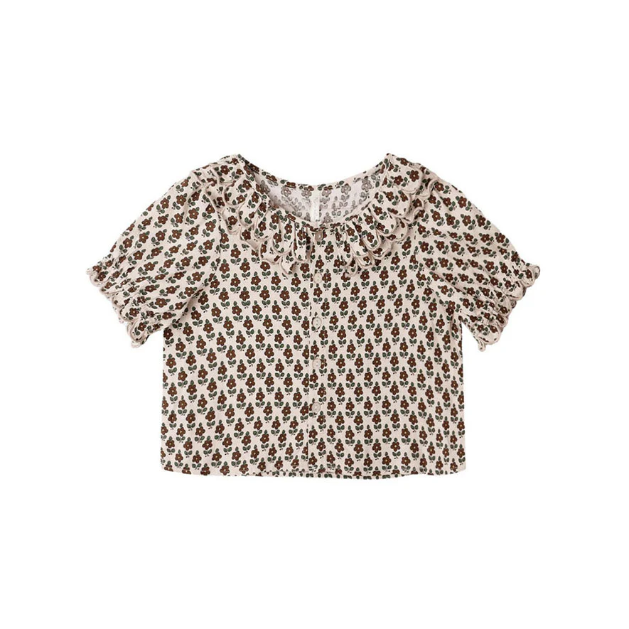 Rylee and Cru Harvest Floral Liv Blouse
