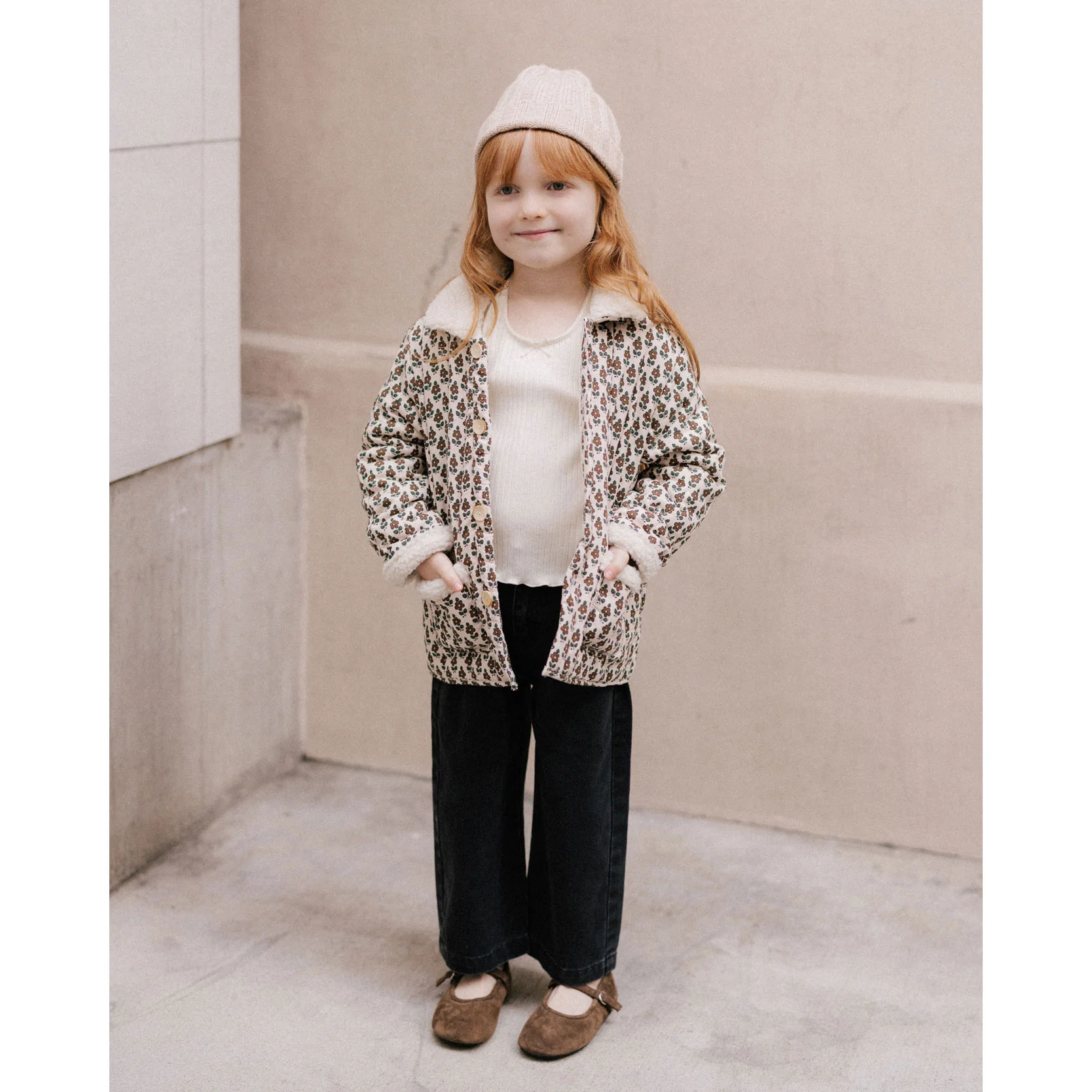 Rylee and Cru Harvest Floral Quilted Coat - Image 2