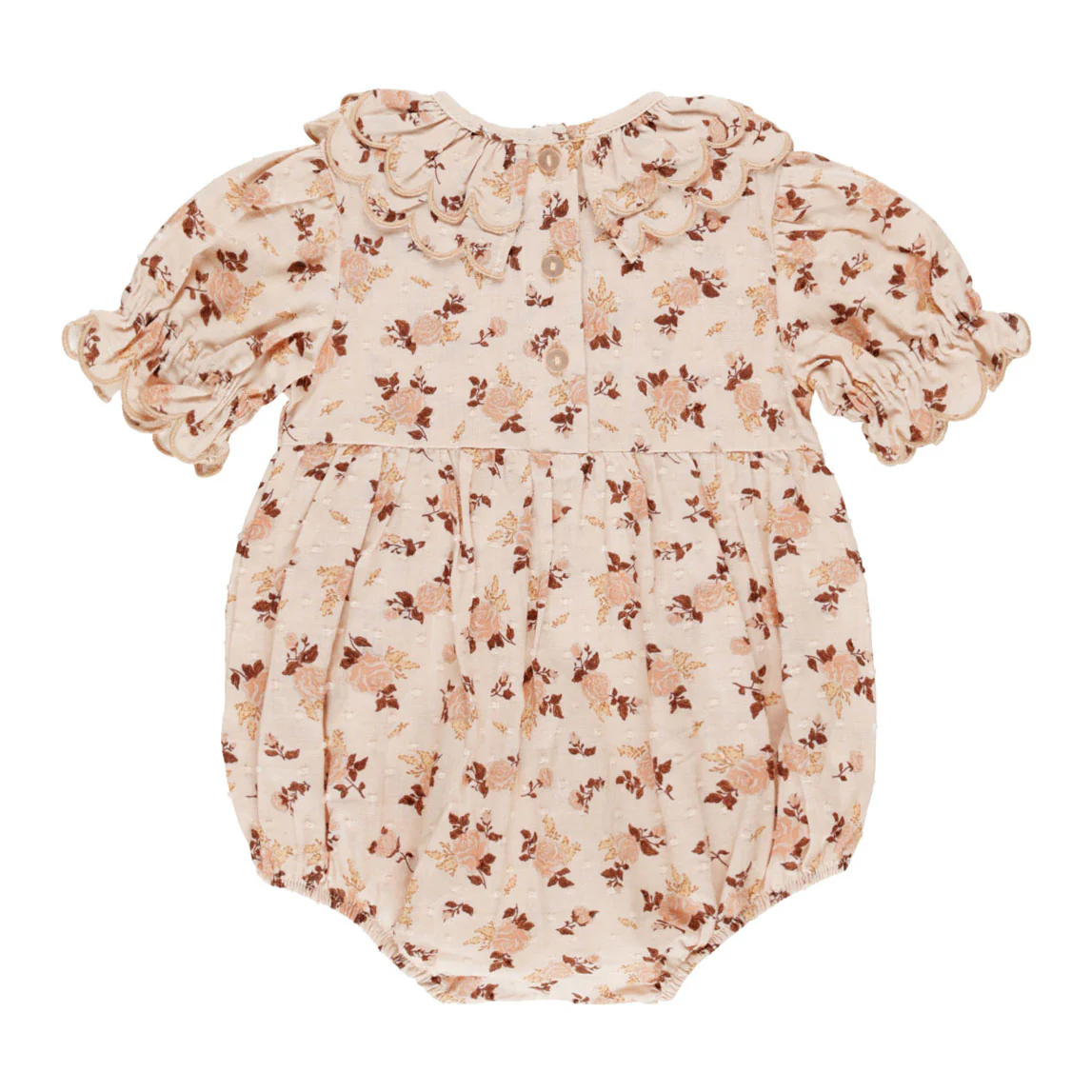 Rylee and Cru Harvest Rose Liv Romper - Image 2