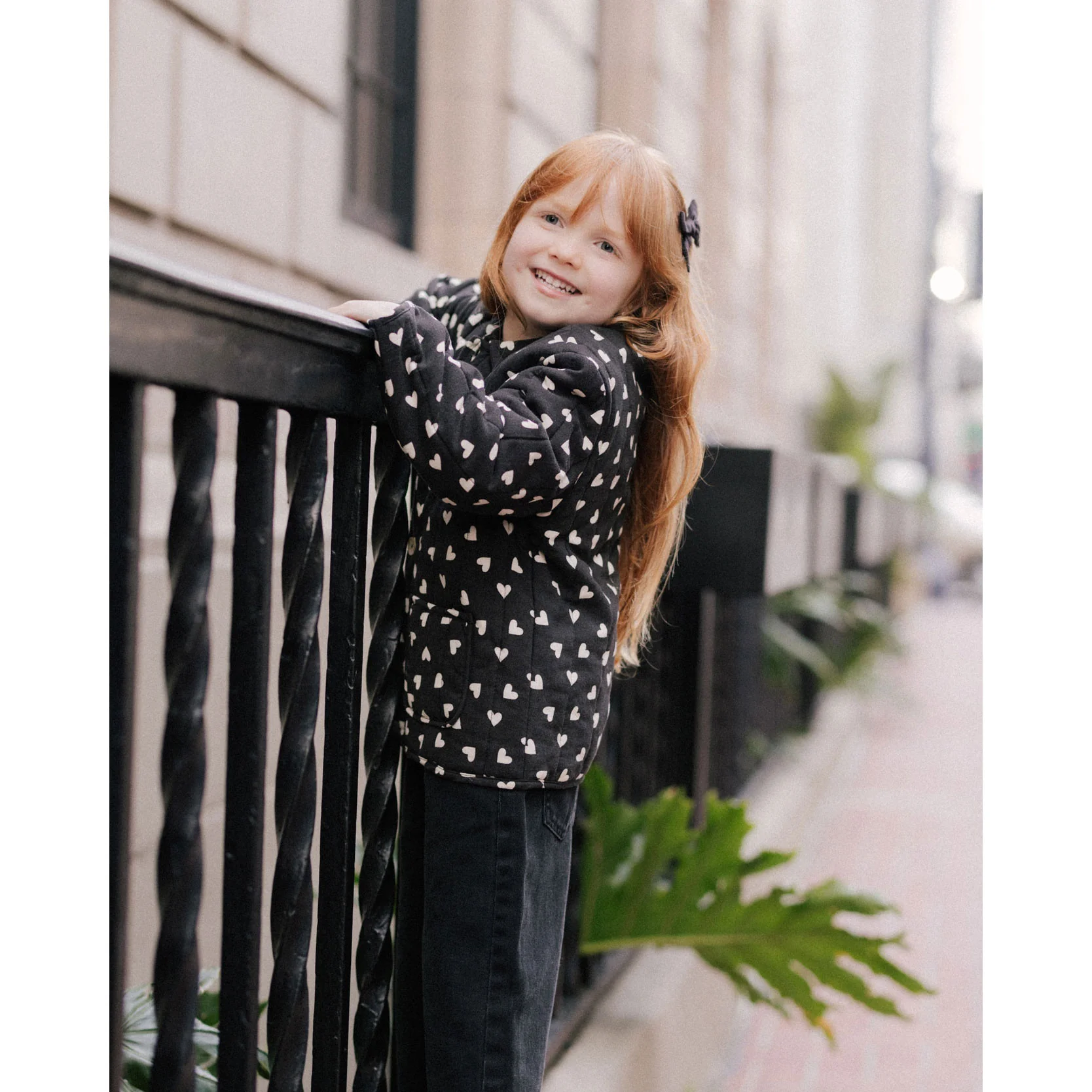 Rylee and Cru Hearts Quilted Coat - Image 3