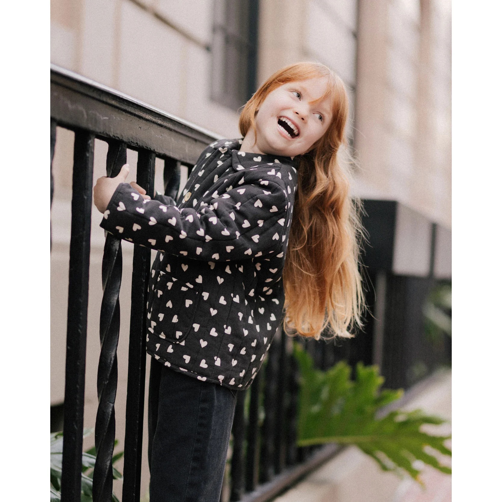 Rylee and Cru Hearts Quilted Coat - Image 4