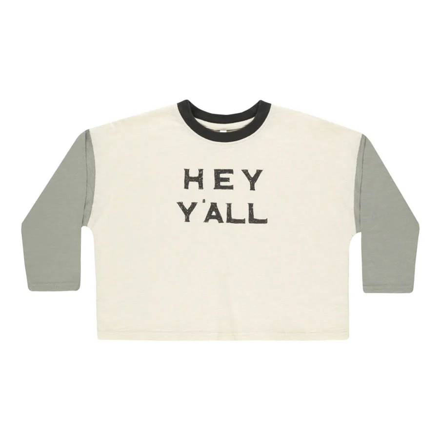 Rylee and Cru HEY Y'All Camden Long Sleeve Tee