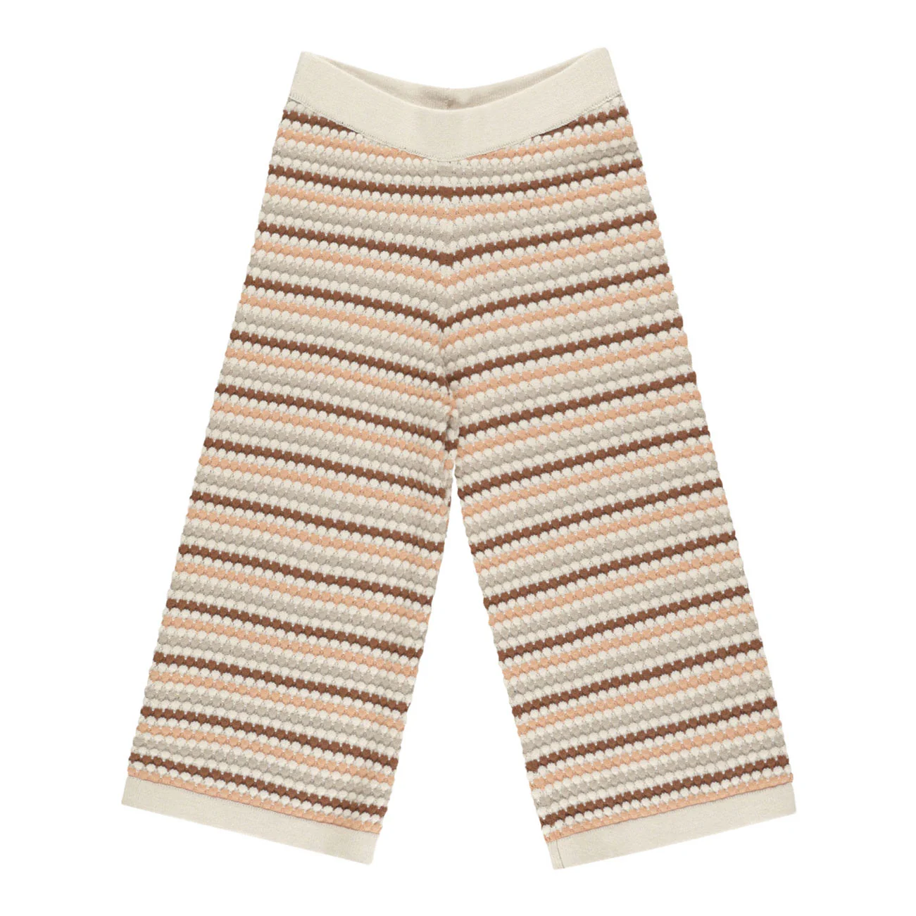 Rylee and Cru Honeycomb Stripe Knit Wide Leg Pants